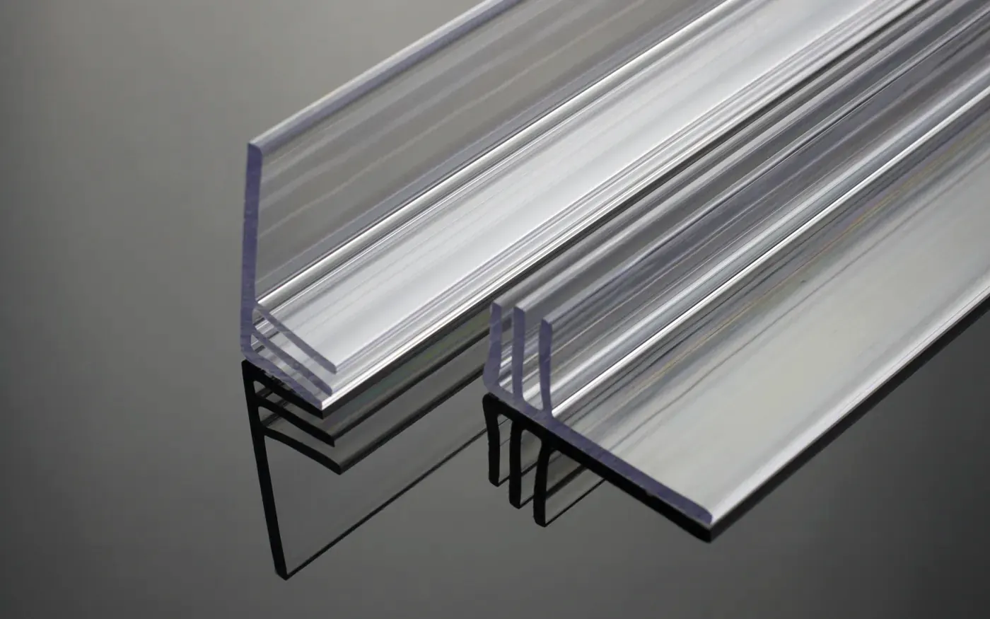Extruded sections with slots and flanges