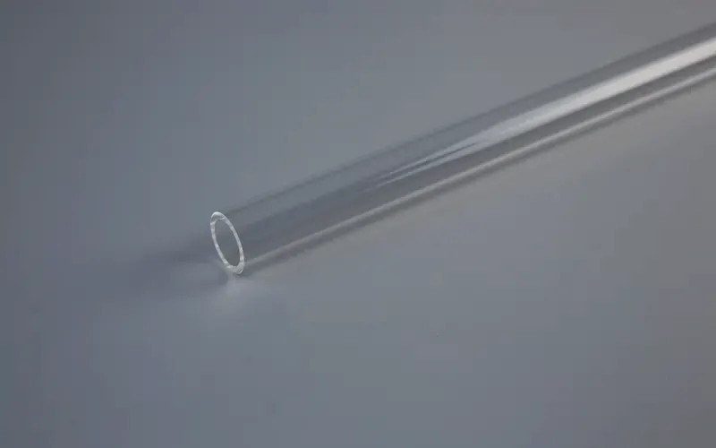 Long extruded tube running away from the camera